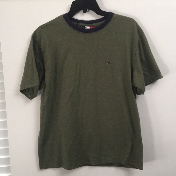 Tommy Hilfiger green shirt - Picture 2 of 6